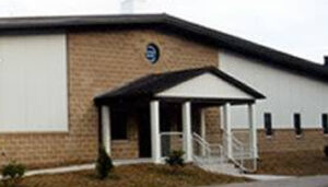 St. James Baptist Church in Winter